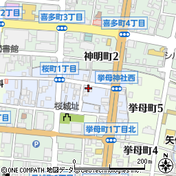 愛知県豊田市桜町2丁目周辺の地図