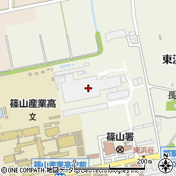 三井ミーハナイト・メタル株式会社　篠山工場周辺の地図