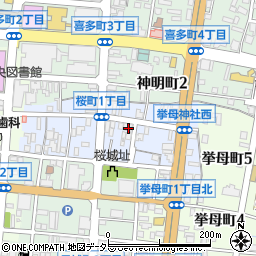 愛知県豊田市桜町2丁目48周辺の地図