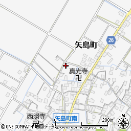 滋賀県守山市矢島町1343周辺の地図