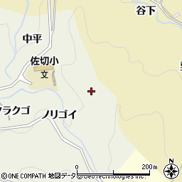 愛知県豊田市上脇町畑中周辺の地図