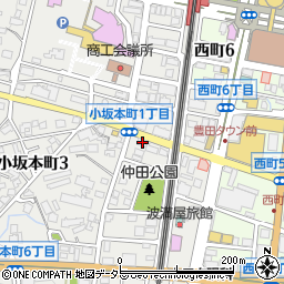 愛知県豊田市小坂本町4丁目1-2周辺の地図