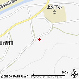 兵庫県丹波市山南町青田257周辺の地図