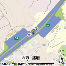 大山田ＰＡ周辺の地図