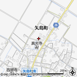 滋賀県守山市矢島町1360周辺の地図