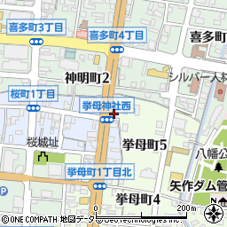 鈴宮時計店周辺の地図