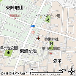 愛知県みよし市三好町弥栄171周辺の地図