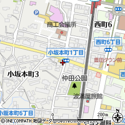 愛知県豊田市小坂本町3丁目24周辺の地図