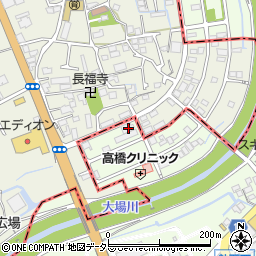 静岡県田方郡函南町間宮901-5周辺の地図