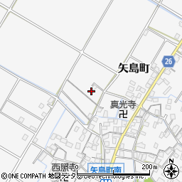 滋賀県守山市矢島町1464-3周辺の地図