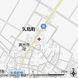 滋賀県守山市矢島町1191周辺の地図