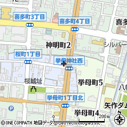 愛知県豊田市桜町2丁目15周辺の地図