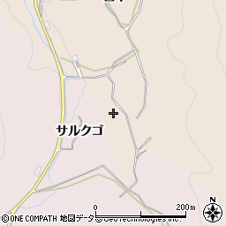 愛知県豊田市桑原田町（猿クゴ）周辺の地図