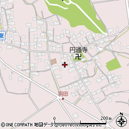 滋賀県東近江市上羽田町749周辺の地図