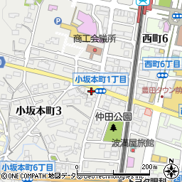 ファミリーマート豊田小坂本町店周辺の地図
