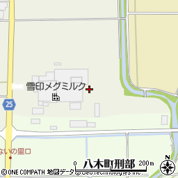 京都府南丹市八木町池上古里周辺の地図
