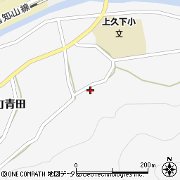 兵庫県丹波市山南町青田258周辺の地図