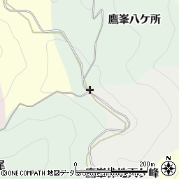 京都府京都市北区鷹峯八ケ所周辺の地図