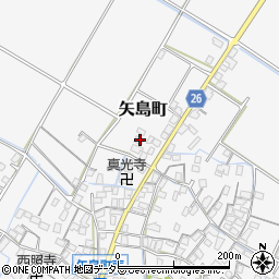 滋賀県守山市矢島町1355周辺の地図