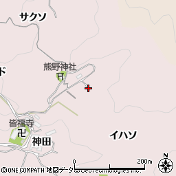 愛知県豊田市幸海町ミネガネ周辺の地図
