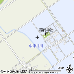〒520-2503 滋賀県蒲生郡竜王町信濃の地図