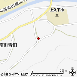 兵庫県丹波市山南町青田271周辺の地図