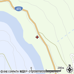 静岡県浜松市天竜区佐久間町大井2261周辺の地図