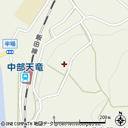 静岡県浜松市天竜区佐久間町半場199周辺の地図