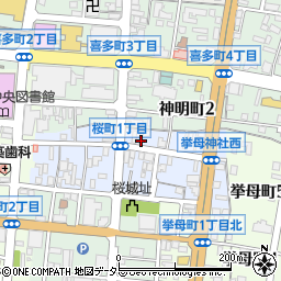 愛知県豊田市桜町2丁目2周辺の地図