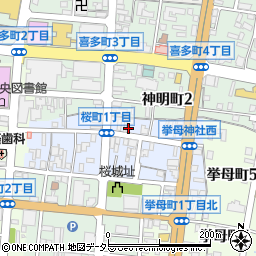 愛知県豊田市桜町2丁目4周辺の地図