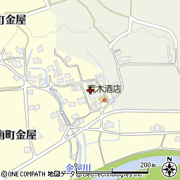 兵庫県丹波市山南町金屋70周辺の地図