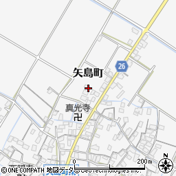 滋賀県守山市矢島町1356周辺の地図