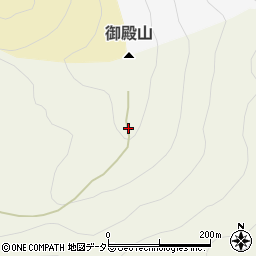 愛知県東栄町（北設楽郡）月（御殿）周辺の地図