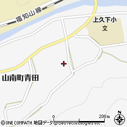 兵庫県丹波市山南町青田351周辺の地図