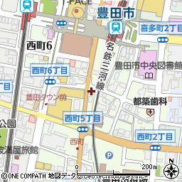 デザイナーズ個室×和食 峻‐shun‐ 豊田店周辺の地図