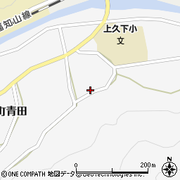 兵庫県丹波市山南町青田266周辺の地図