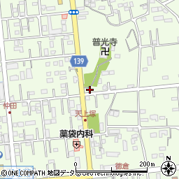 静岡県駿東郡清水町徳倉919周辺の地図