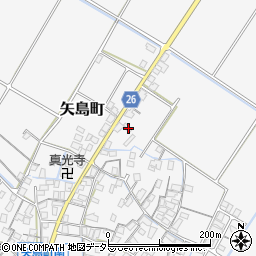 滋賀県守山市矢島町1189周辺の地図