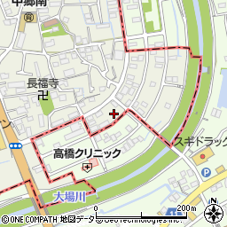 静岡県三島市安久653-5周辺の地図