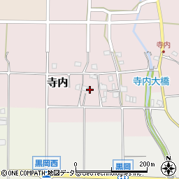 兵庫県丹波篠山市寺内43周辺の地図