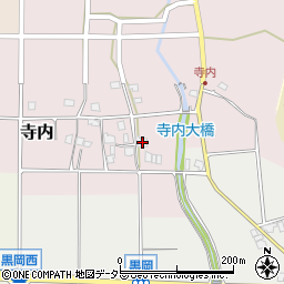 兵庫県丹波篠山市寺内61周辺の地図