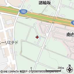 愛知県みよし市打越町諸輪坂55周辺の地図