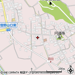 滋賀県東近江市上羽田町730周辺の地図