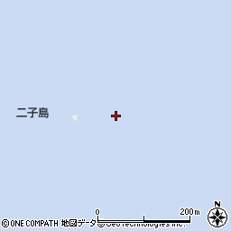 二子島周辺の地図