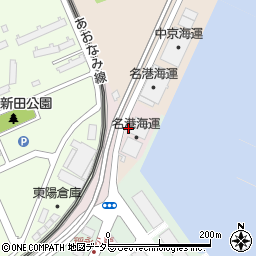 愛知県名古屋市港区稲永新田か周辺の地図