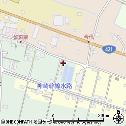 滋賀県東近江市瓜生津町2周辺の地図