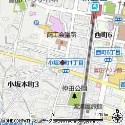 愛知県豊田市小坂本町1丁目140周辺の地図