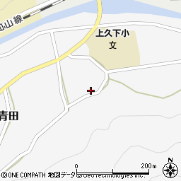 兵庫県丹波市山南町青田261周辺の地図