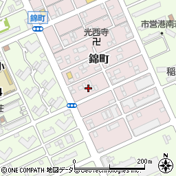 愛知県名古屋市港区錦町20周辺の地図