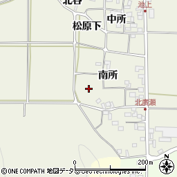 京都府南丹市八木町池上（南所）周辺の地図